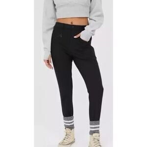 Offline by Aerie Chillside Collection Women's Black Stirrup Ski Pants Size Small